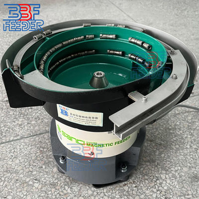 Comedor de vibración magnética giratoria de junta plana de control PLC