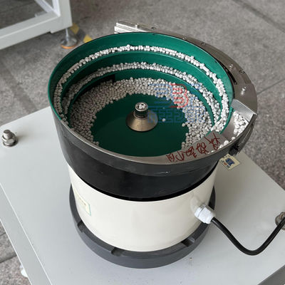 ROHS Feeder de cuenco de tornillo Automatización de potencia 200W Electromagnético vibratorio circular