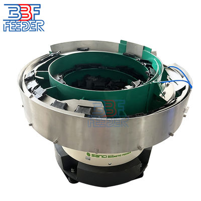Alimentador vibratorio de tazón para pulido o recubrimiento de PU, que proporciona un diámetro de tazón de 200 mm a 1200 mm, voltaje 220 V 50 HZ, 110 V 60 HZ, adecuado para la orientación de piezas