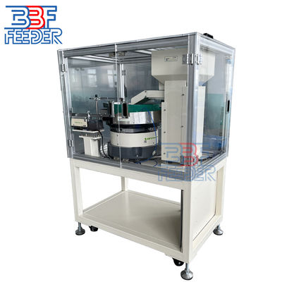 Cubo de alimentación vibratorio personalizado cubierta insonorizada de gran capacidad de plástico de piezas de tubería alimentador