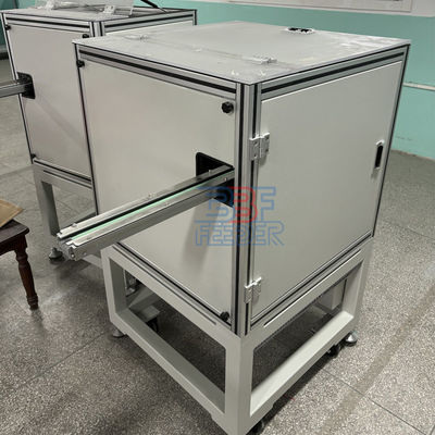 RoHS Vibratory Bowl Feeder Cobertura de polvo Hopper Vibrating Feeder personalizado