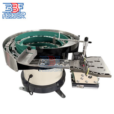 Cubo de alimentación con doble vía vibratoria con recubrimiento PU O-ringes de alimentación vibratoria