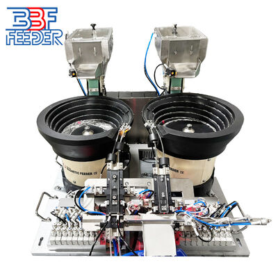 Electromagnetic Vibratory Bowl Feeder Customized Auto Metal Parts Feeding System 
