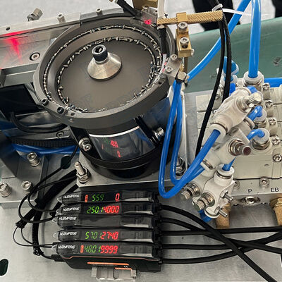 Motor de vibración electromagnética de 220V 50Hz Alimentador vibratorio de tazón con diámetro de tazón de 300 mm Adecuado para integración en línea de ensamblaje