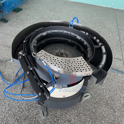 Alimentador vibratorio de cuenco de 500 mm x 500 mm x 400 mm con acabado, pulido o recubrimiento de PU basado en los requisitos del cliente