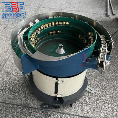ROHS Feeder de cuenco de tornillo Automatización de potencia 200W Electromagnético vibratorio circular