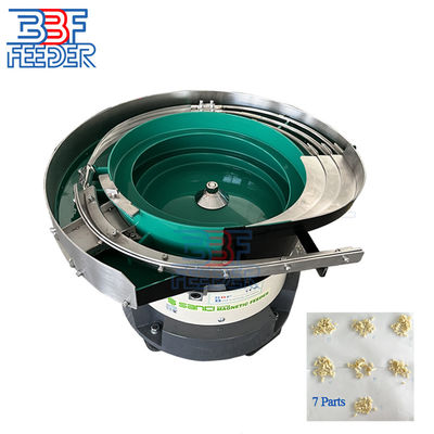 Máquina de alimentación de cuencos vibratorios con agujas múltiples anillos partes de tornillo