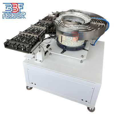 Agujas médicas y tapa de jeringa Vibratory Bowl Feeder con acabado de tazón de acero inoxidable SUS304