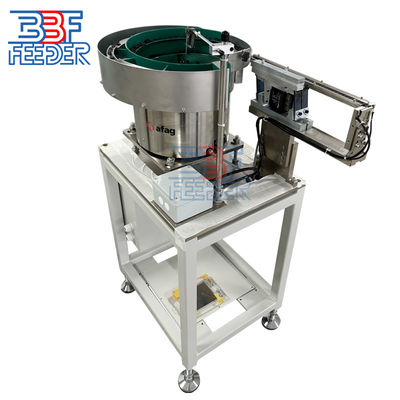 Compartimientos de plástico de alimentación de cuenco vibratorio de acero inoxidable personalizado