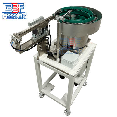 Alimentación de cuencos de tornillo giratorios pequeños pernos de plástico Alimentación de equipos Alimentación por vibración