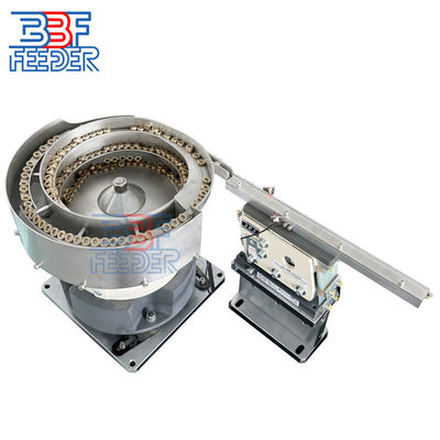 Compartimientos metálicos del alimentador del cuenco de tornillo electromagnético Nuts de cobre Disco vibratorio