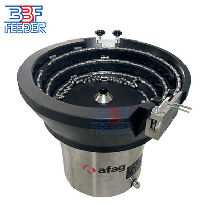 1500W de piezas metálicas profesionales de tornillo de alimentación de cuenco vibratorio 220V 50HZ / 110V 60Hz de voltaje