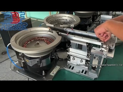 Industria Alimentador de cuenco vibratorio Pequeñas piezas metálicas Partículas Alimentador de tornillo Vibrator