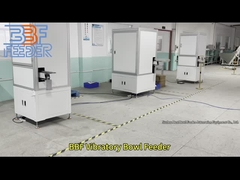 Automático de gran tamaño de vibración de la placa de alimentación de la ingeniería de piezas de plástico de la placa de alimentación de vibración