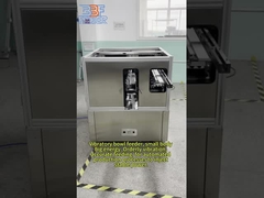 Cubo de alimentación vibratorio personalizado cubierta insonorizada de gran capacidad de plástico de piezas de tubería alimentador