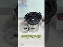 Componentes de alimentación de orientación precisa tapas botón de vibración de la placa de alimentación