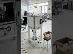 Sistema de alimentación por vibración de piezas metálicas de acero inoxidable