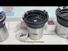 Orientación precisa Componentes de alimentación Las tapas Grommets botón Vibración Cuenco de alimentación