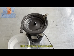 Alimentador de cuenco vibratorio industrial de velocidad ajustable personalizada Alimentador de cuenco de partículas pequeñas automático