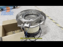 Alimentador vibratorio de tazón con clip de sujeción, diseño personalizado, alimentador rotativo automático