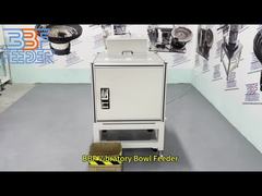 Alimentador vibratorio de cuenco de acero inoxidable personalizado, alimentador orientador de piezas duradero con tolva