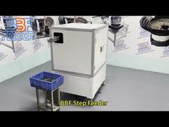 Sistema de alimentación de transporte vibratorio de piezas metálicas automáticas de alimentación de paso personalizado