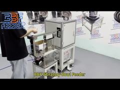 Máquina alimentadora vibratoria OEM/ODM, sistema rotatorio de orientación y alimentación de tornillos metálicos