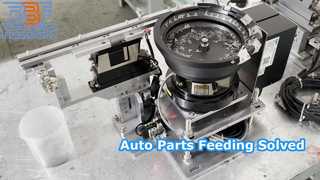 El alimentador vibratorio electromagnético del cuenco modificó el sistema de alimentación auto modificado para requisitos particulares de las piezas de metal