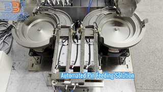 El metal automático modificado para requisitos particulares del empalme eléctrico del acero inoxidable 304 fija el alimentador vibrante del cuenco