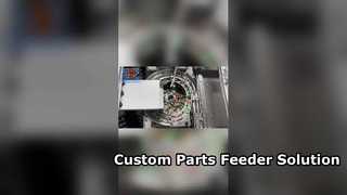 Alimentador automático de piezas de plástico personalizado al por mayor