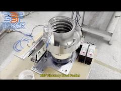 El CE salta el sistema de alimentación automático de la precisión vibratoria del acero inoxidable del alimentador del cuenco